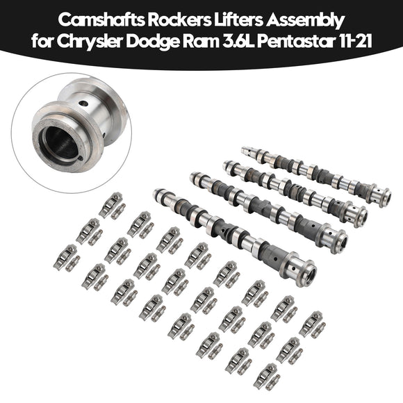 2011-2021 Chrysler Jeep Dodge Ram 3.6L Pentastar Camshafts Rockers Lifters Assembly  Generic