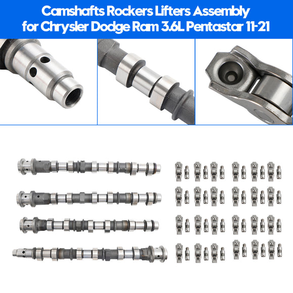 2011-2021 Chrysler Jeep Dodge Ram 3.6L Pentastar Camshafts Rockers Lifters Assembly  Generic