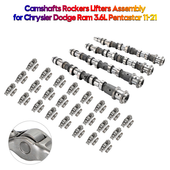 2011-2021 Chrysler Jeep Dodge Ram 3.6L Pentastar Camshafts Rockers Lifters Assembly  Generic