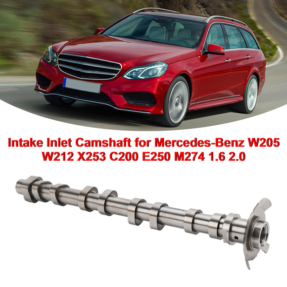 Mercedes-Benz W205 W212 X253 C200 E250 M274 1.6 2.0 Intake Inlet Camshaft 2740501900 Generic