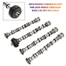 2011-2018 Jeep Dodge Chrysler Ram 3.6L 4Pcs Engine Camshafts 05184377AF 05184378AF 05184379AF 05184380AF Generic-6