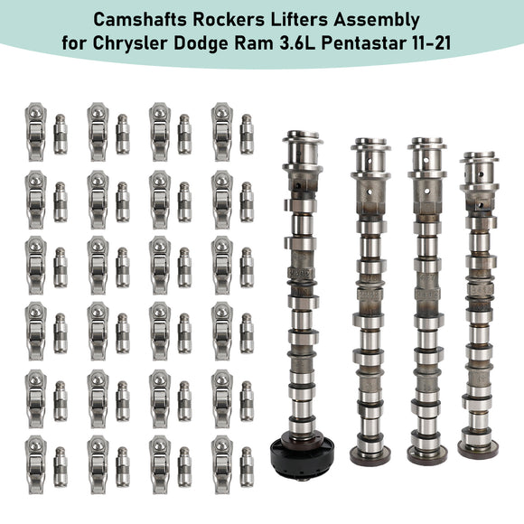 2011-2021 Chrysler Jeep Dodge Ram 3.6L Pentastar Camshafts Rockers Lifters Assembly 05184377AF 5184378AG 5184296AH Generic