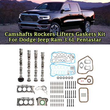Chrysler Dodge Jeep Ram 3.6L V6 Pentastar Camshafts Rockers Lifters Gaskets Kit 5184296AH 5184380AG Generic - 0