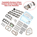 Chrysler Dodge Jeep Ram 3.6L V6 Pentastar Camshafts Rockers Lifters Gaskets Kit 5184296AH 5184380AG Generic-3