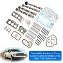 Chrysler Dodge Jeep Ram 3.6L V6 Pentastar Camshafts Rockers Lifters Gaskets Kit 5184296AH 5184380AG Generic-5