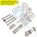 Chrysler Dodge Jeep Ram 3.6L V6 Pentastar Camshafts Rockers Lifters Gaskets Kit 5184296AH 5184380AG Generic-6