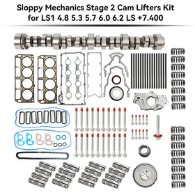 1999-2012 Trucks/SUVs 4.8L V-8 Sloppy Mechanics Stage 2 Cam Lifters Kit Generic