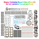 1999-2012 Trucks/SUVs 4.8L V-8 Sloppy Mechanics Stage 2 Cam Lifters Kit Generic-6