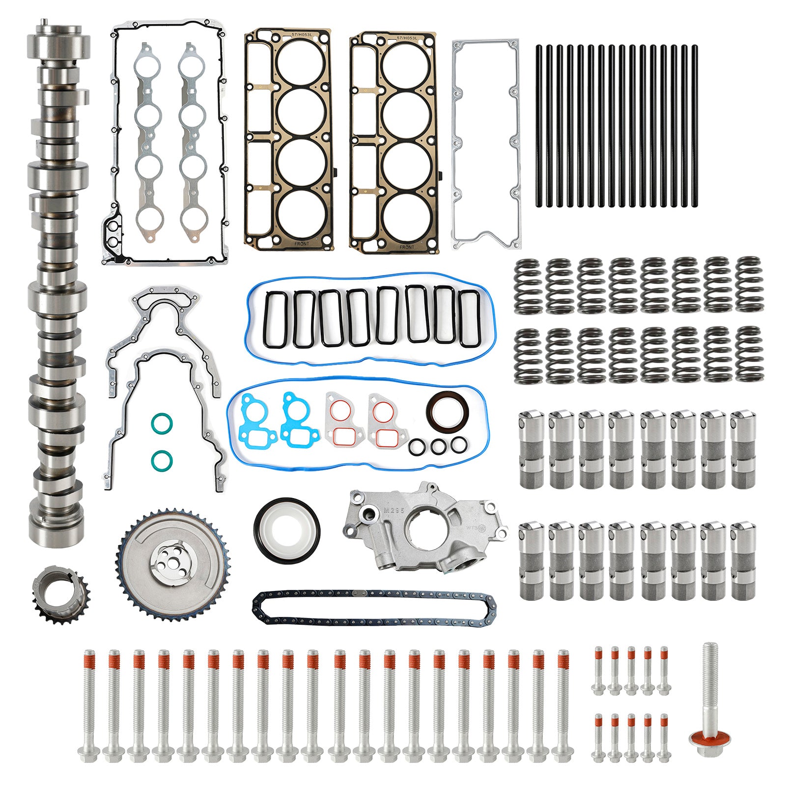 Sloppy Mechanics Stage 2 Cam Lifters Kit for LS1 4.8 5.3 5.7 6.0 6.2 LS +7.400 Generic
