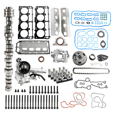2009-2019 Dodge Ram 1500 5.7L Hemi MDS Lifters Kit Timing Chain Kit Camshaft Kit 53021726AD 5038785AB Generic - 0