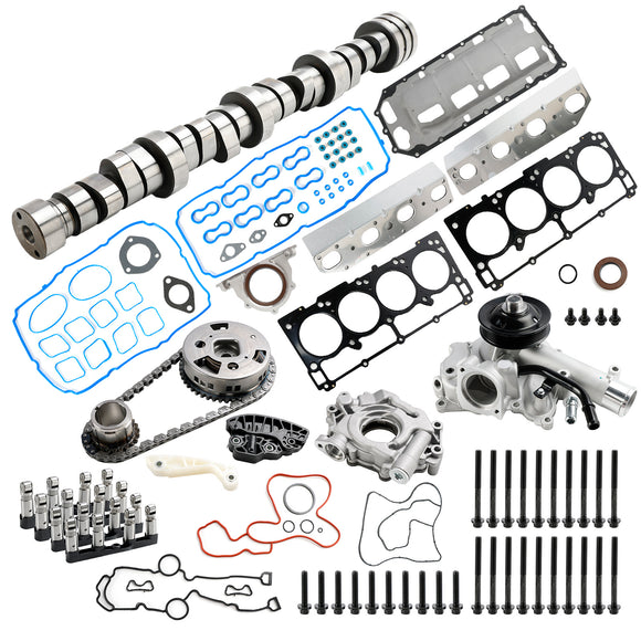 2009-2019 Dodge Ram 1500 5.7L Hemi MDS Lifters Kit Timing Chain Kit Camshaft Kit 53021726AD 5038785AB Generic