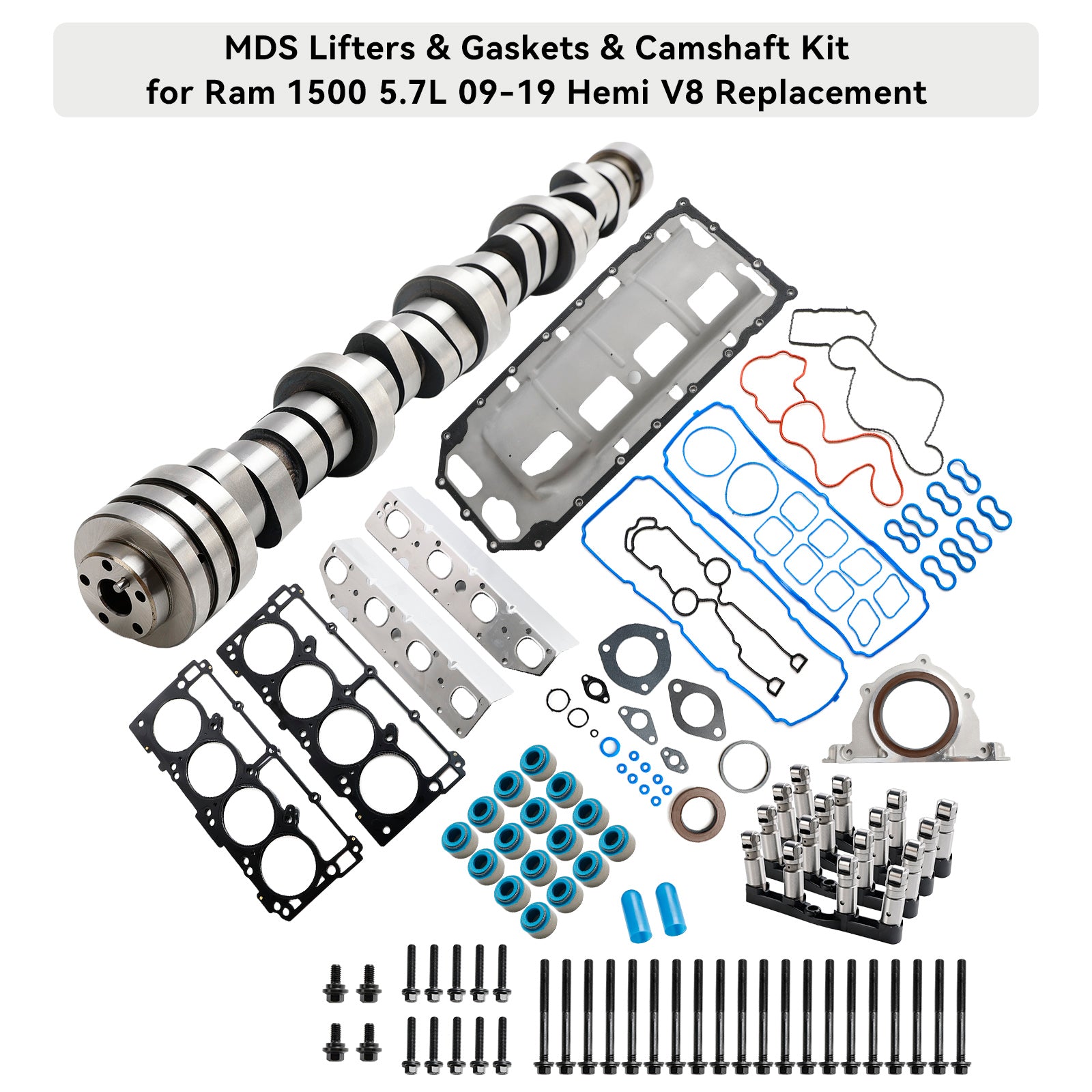 2009 Dodge Durango 5.7L MDS Hemi Lifters & Gaskets & Camshaft Kit 53021726AD 53021726AF Generic - 0