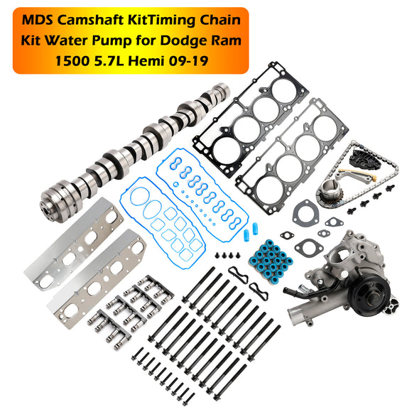 2009 Dodge Durango 5.7L Engine MDS Camshaft KitTiming Chain Kit Water Pump 53021726AE 53021726AD Generic