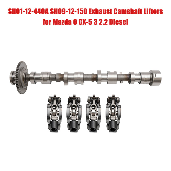 2012-2017 Mazda 6 GJ GL 2.2 D Exhaust Camshaft Lifters SH01-12-440A SH09-12-150 Generic