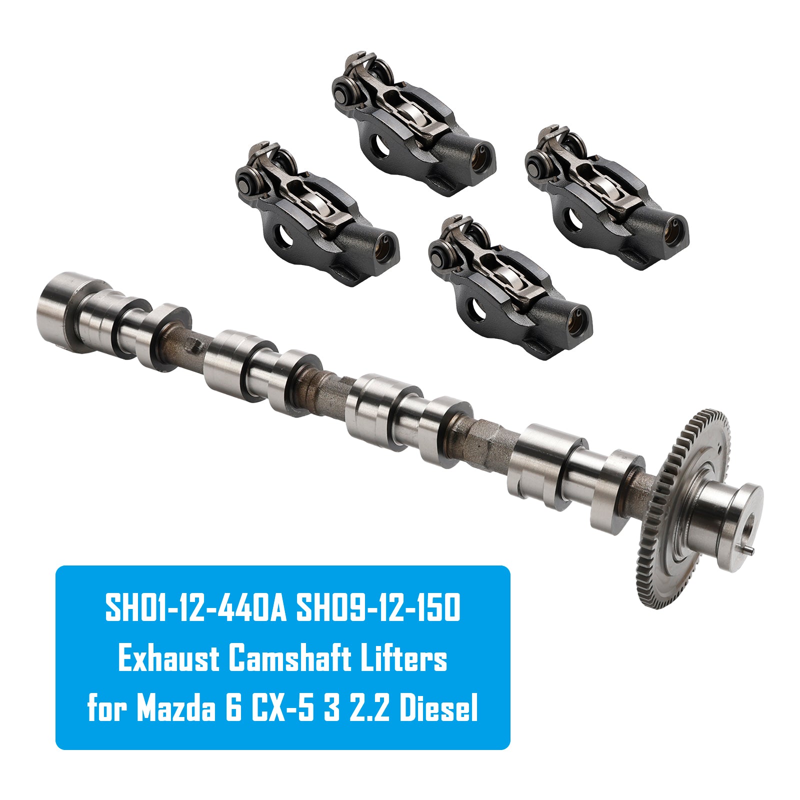 2012-2017 Mazda 3 BM BN 2.2 D Exhaust Camshaft Lifters SH01-12-440A SH09-12-150 Generic