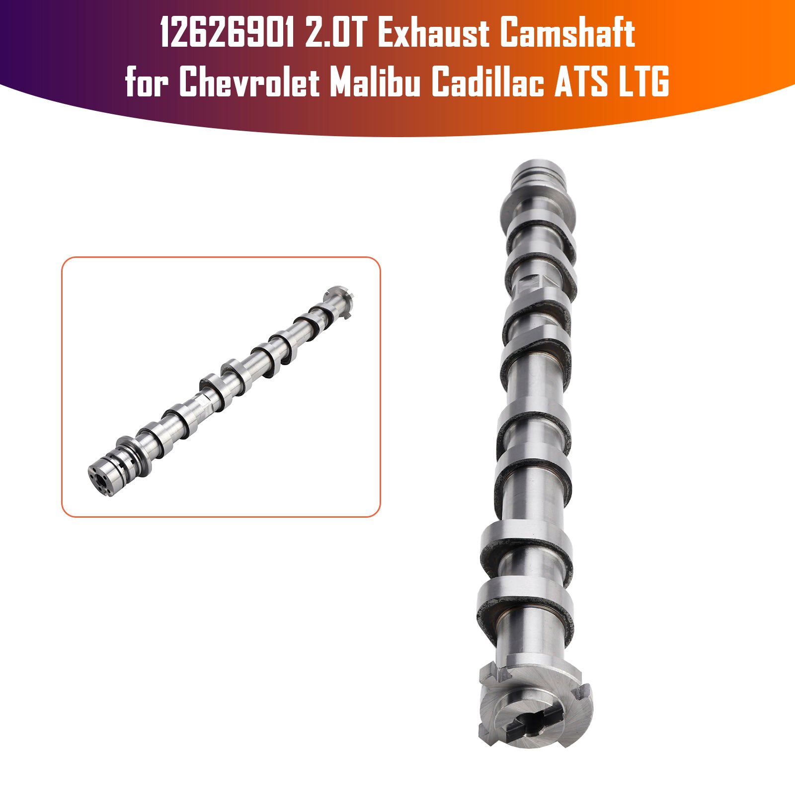 2016-2020 Chevrolet Malibu 2.0T LTG Exhaust Camshaft 12626901 Generic