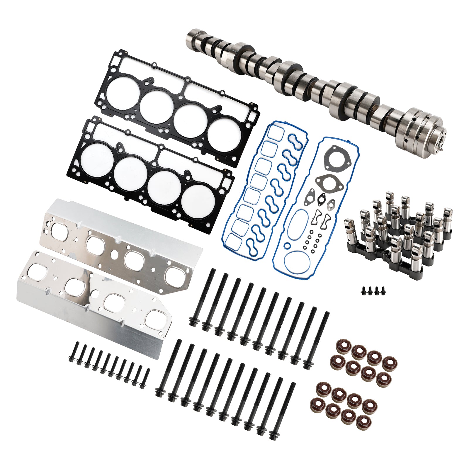 2009 Chrysler Aspen 5.7L Engine V8 MDS lifters and Camshaft Head Gaskets Kit 53022263AF 5038684AA Generic