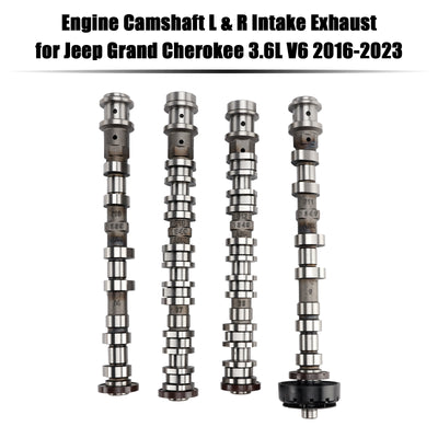 2016-2023 Jeep Grand Cherokee 3.6L V6 Engine Camshaft L & R Intake Exhaust 5047912AD 5047912AA 5048029AB Generic - 0