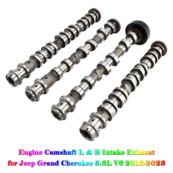 2018-2024 Jeep Wrangler 3.6L V6 Engine Camshaft L & R Intake Exhaust 5047912AD 5047912AA 5048029AB Generic