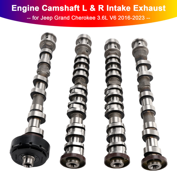 2022 Jeep Grand Cherokee WK 3.6L V6 Engine Camshaft L & R Intake Exhaust 5047912AD 5047912AA 5048029AB Generic