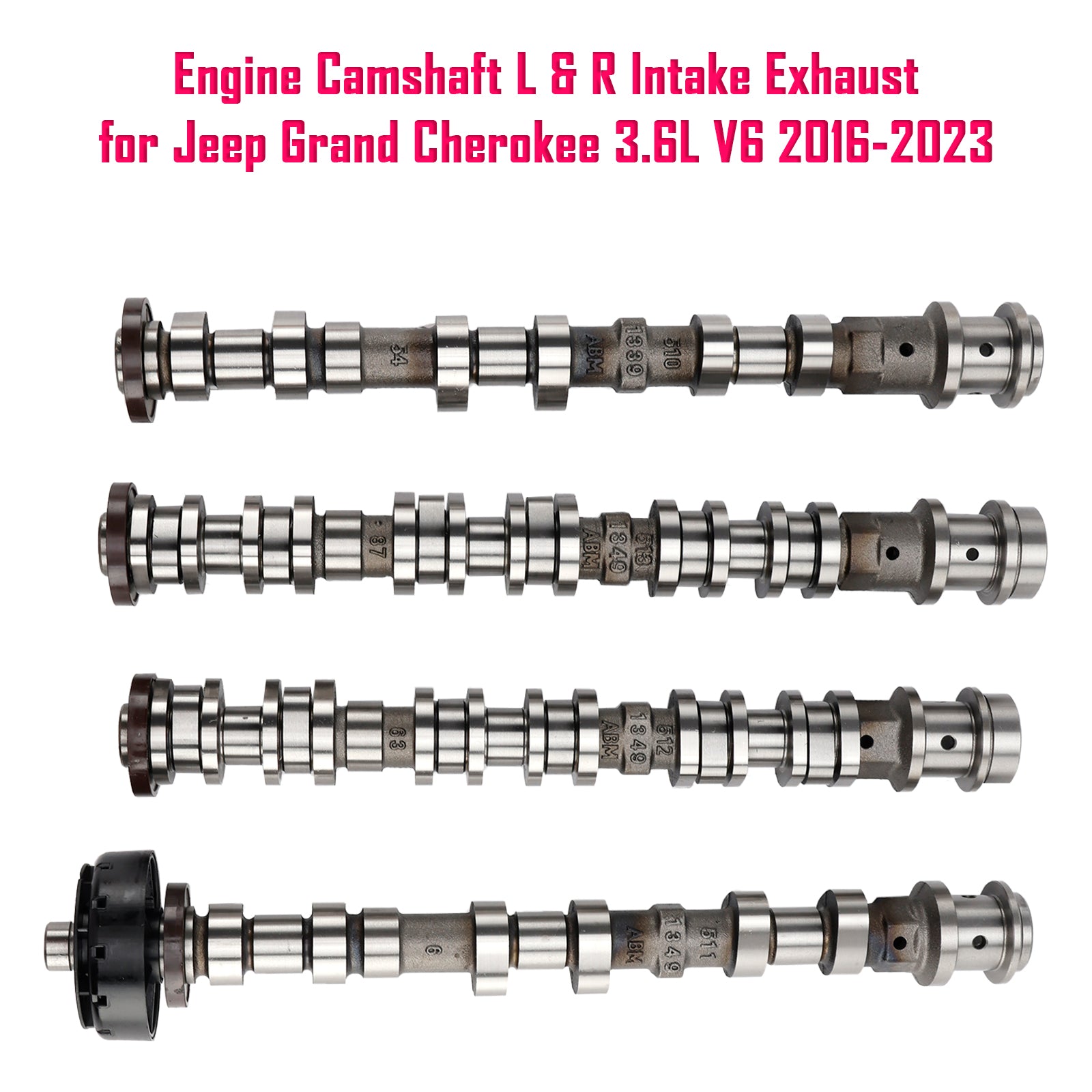 2019-2024 Ram 1500 3.6L V6 Engine Camshaft L & R Intake Exhaust 5047912AD 5047912AA 5048029AB Generic