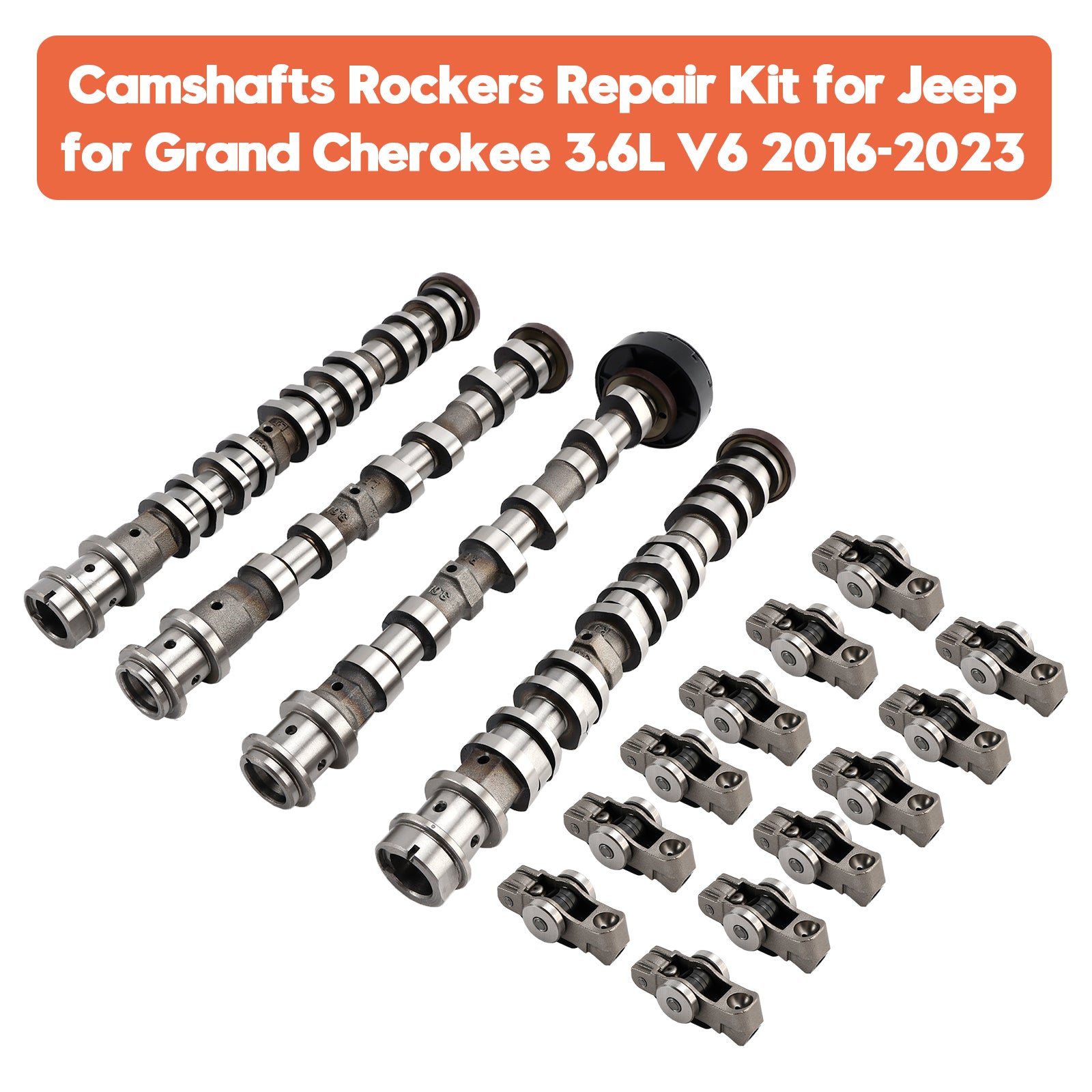 2018-2024 Jeep Wrangler 3.6L V6 Camshafts Rockers Repair Kit 5047912AD 5047912AA 5048030AA Generic