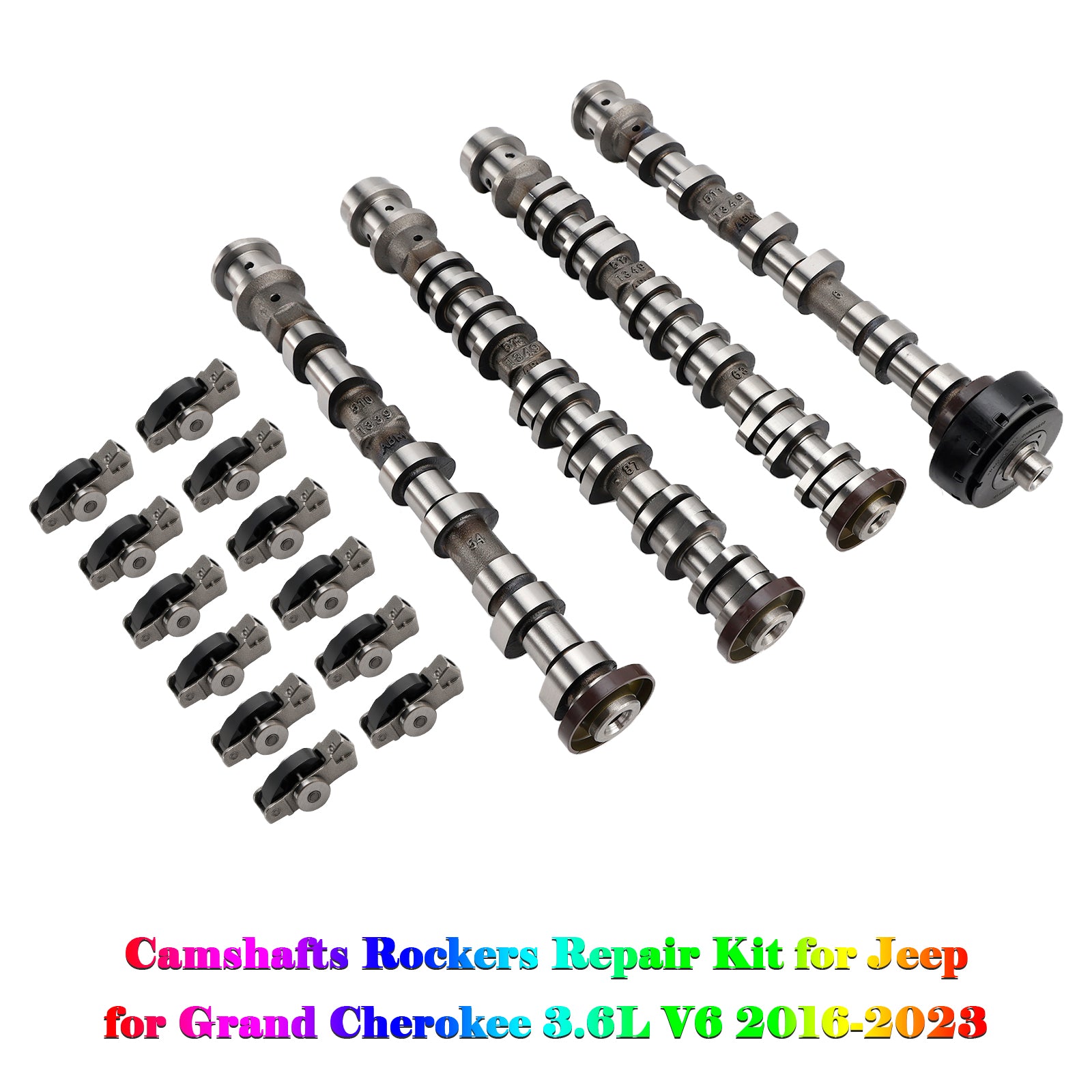 2016-2023 Jeep Grand Cherokee 3.6L V6 Camshafts Rockers Repair Kit 5047912AD 5047912AA 5048030AA Generic