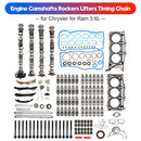 2011-2016 Dodge Grand Caravan 3.6L V6 Engine Camshafts Rockers Lifters Timing Chain 5184377AG 5184332AA Generic-2