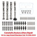 2018-2024 Jeep Wrangler 3.6L V6 Camshafts Rockers Lifters Repair Kit 5047912AD 5047912AA 50477883AC Generic-5