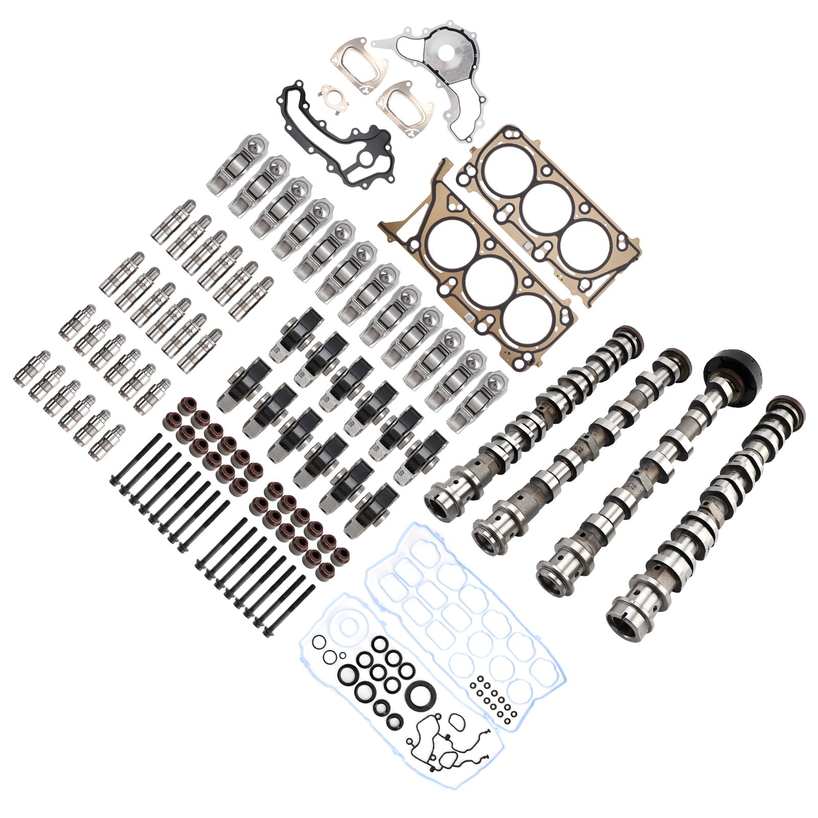 2016-2023 Jeep Grand Cherokee 3.6L V6 Camshafts Rockers Lifters Repair Kit 5047912AD 5047912AA 68245463AA Generic