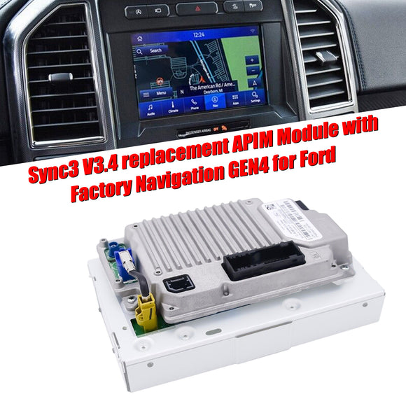 Ford Sync3 V3.4 replacement APIM Module with Factory Navigation GEN4 Generic