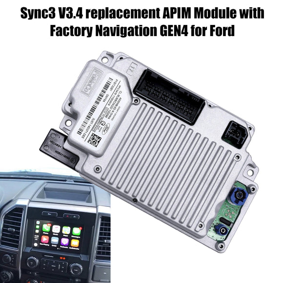 Ford Sync3 V3.4 replacement APIM Module with Factory Navigation GEN4 Generic