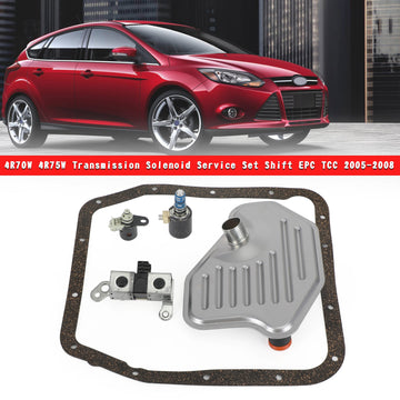 2005-2008 FORD 4R70W / 4R75W 14-Bolt Pan Models Transmission Solenoid Service Set Shift 4R75W 4R70-W Generic - 0